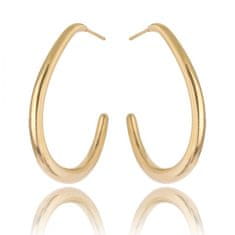 Xuping Jewelry KST2591 női aranyozott rozsdamentes acél fülbevaló