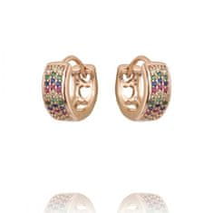 Xuping Jewelry KST2601 női aranyozott rozsdamentes acél fülbevaló