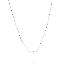 Xuping Jewelry NST1446 Női sebészeti acél aranyozott nyaklánc