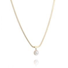 Xuping Jewelry NST1453 Női sebészeti acél aranyozott nyaklánc