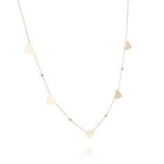 Xuping Jewelry NST1439 Női sebészeti acél aranyozott nyaklánc