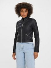 Vero Moda Női kabát VMKHLOEFAVO Regular Fit 10274998 Black (Méret S)