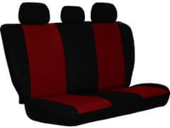 Pokter Univerzális üléshuzat, 9 darabos, Classic Plus, piros