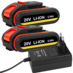 notig tools 20V LED akkus csavarhúzó 2x 2ah Li-ion + tok