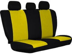 Pokter Univerzális üléshuzat, 9 darabos, Classic Plus, sárga