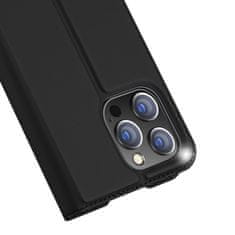 IZMAEL DUX DUCIS Skin Pro Könyvtok Apple iPhone 14 Pro telefonhoz KP22494 fekete