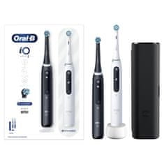 Oral-B iO Series 5 Duo fekete-fehér mágneses fogkefék
