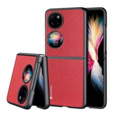 Dux Ducis Fino tok Huawei P50 Pocket, piros
