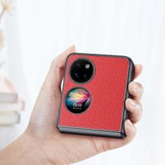 Dux Ducis Fino tok Huawei P50 Pocket, piros