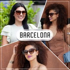 Verdster Női napszemüveg Barcelona Square barna lencsék barna univerzális