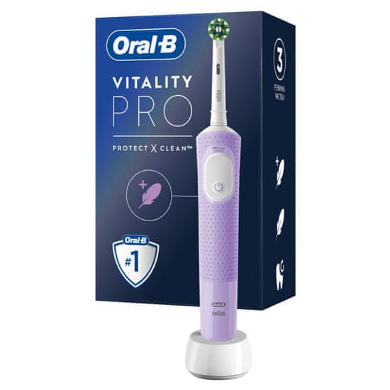 Oral-B Elektromos fogkefe Vitality Pro, lila