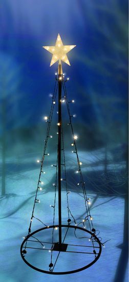 Linder Exclusiv karácsonyi világítás , fényfa 70 LED 120 cm