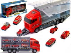 Aga4Kids teherautó tűzoltó autókkal
