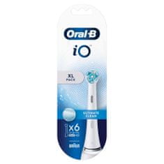 Oral-B iO Ultimate Clean fogkefe fejek, 6 db-os csomagolás