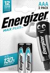 Energizer Max Plus AAA alkáli elemek 2db E303320500