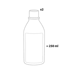 Beliani BioClear vízágy kondicionáló folyadék - 2 x 250 ml BIOCLEAR