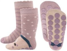 EWERS 2pack lány csúszásmentes zokni ABS 225085_1, rózsaszín, 16-17