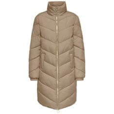 Jacqueline de Yong Női kabát JDYNEWFINNO 15237890 Beaver Fur LIGHT GOLD ZIP (Méret S)