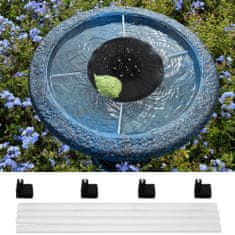 Malatec LED RGB napelemes úszó kerti szökőkút - tószivattyú