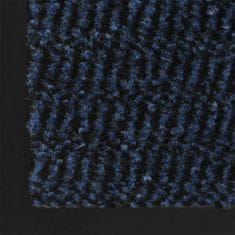 shumee kék tűzött lábtörlő 60 x 180 cm