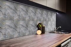 Decormat Falpanel Dekoratív márványhullámok 100x50 cm