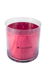 A La Maison A RED üveg illatos gyertya 250 órán át ég