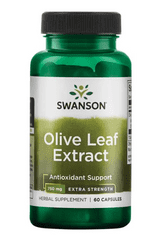 Swanson Olive Leaf Extract 750 mg Super Strength (Olívalevél kivonat), 60 kapszula