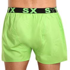 Styx Zöld férfi klasszikus boxeralsó sport gumi (B1069) - méret M