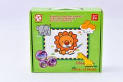 Mac Toys Színezés puzzle állatok