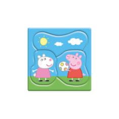 DINO PEPPA PIG - FAMILY 3-5 baba kirakós készlet