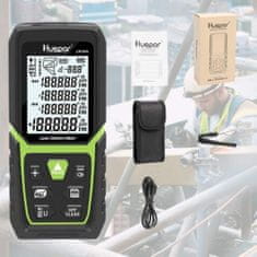 Huepar PRO vezeték nélküli digitális távolságmérő 50M
