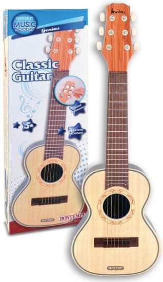 BONTEMPI Klasszikus gitár 6 fémhúrral 70 x 22,5 x 8 cm