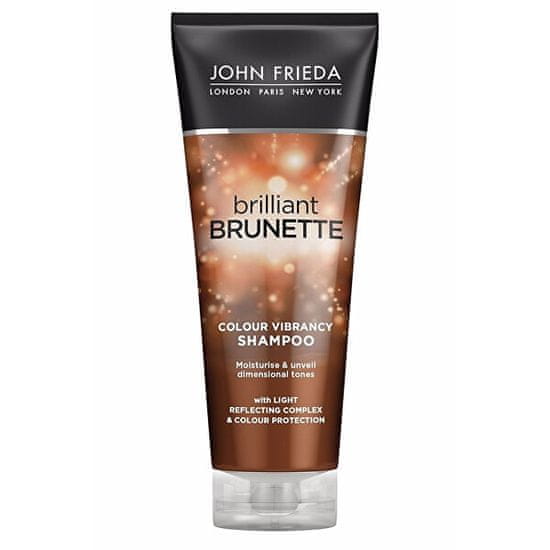 John Frieda Hidratáló sampon festett haj Brilliant Brunette színmegóvó ( Moisturising Shampoo) 250 ml