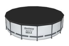 Bestway Steel Pro Max 4,57 x 1,07 m 56488 + Patrongyűjtő szűrő + létra