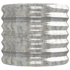 shumee ezüstszínű porszórt acél kerti ültetőláda 152x40x36 cm