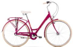 Romet városi kerékpár Sonata Classic 26 + kosár 15,0", rózsaszín