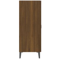 shumee barna tölgy színű szerelt fa tálalószekrény 69,5x34x90 cm