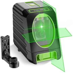 Huepar BOX1G Kereszt zöld lézerszint + impulzus funkció detektorhoz