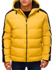 Deoti Férfi tél vattázott kabát Keberia sárga L