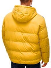 Deoti Férfi tél vattázott kabát Keberia sárga L