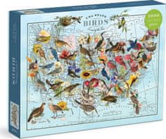 Galison Wendy Gold puzzle: Nemzeti madarak 1000 darab