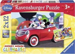 Ravensburger Puzzle Miki egér barátokkal 2x12 darab