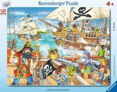 Ravensburger Csata a nyílt tengeren puzzle 36 darab
