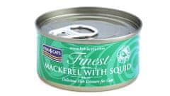 Fish4Cats Macskakonzerv Finest makréla tintahallal 70 g