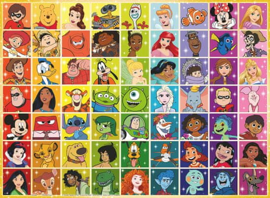 Ravensburger Disney puzzle: karakterek XXL 100 darab