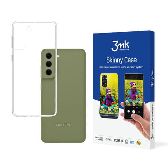 3MK 3mk Skinny védőtok Samsung Galaxy S21 FE telefonra KP20376 átlátszó