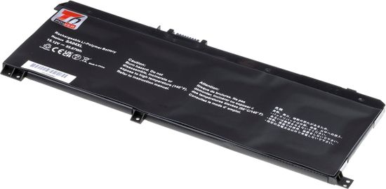 T6 power Akkumulátor Hewlett Packard laptophoz, cikkszám: L43248-AC4, Li-Poly, 15,12 V, 3680 mAh (55,6 Wh), fekete