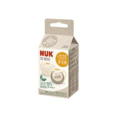 Nuk For Nature Latex cumizó 0-6m 2 db bézs - 0-6m