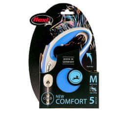 Flexi New Comfort M zsinór 5m kék 20 kg-ig