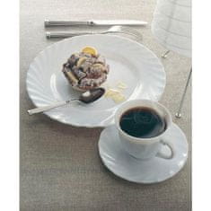 Arcoroc Kávés csészealj 14,5 cm, edzett üveg, Trianon, , 6x